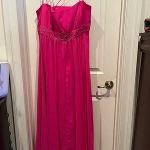 Beautiful long pink dress